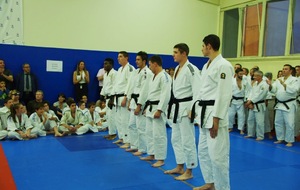 Ceintures noires - Judoka - Spectateurs 