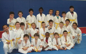 Passage de grades - Jaune 5° Kyu