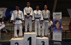 Podium - Championnat cadets 93 FFJ