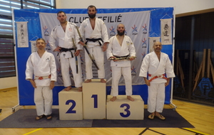 Coupe &quot;Shin&quot; ceinture noire - FFJ 93