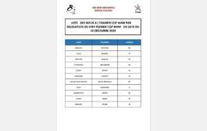 Bruce - réussite au CQP MAM 