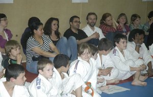 Judoka et spectateurs