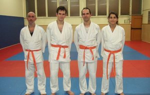 Passage de la ceinture orange