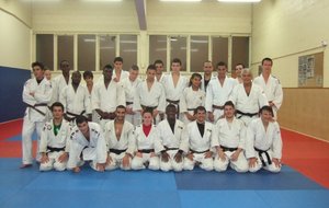 Le groupe Judo - juniors seniors et encadrants