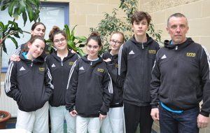 La sélection au France UGSEL  ( Collége St Joseph - Lycée des Francs Bourgeois )