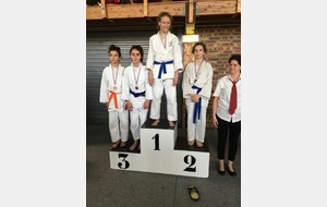 Trophée de Seine St Denis - Minimes - Louna - médaillée de bronze