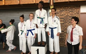 Trophée de Seine St Denis - Minimes - Adeline médaillée de bronze