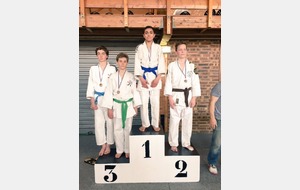 Trophée de Seine St Denis Minimes - Malek - médaillé d'or