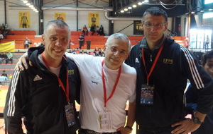 Tournoi jeunes du TAC Tremblay en France L'encadrement Michel, Patrick et Jérôme