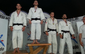 Demi finale France seniors FFJ 1° division - Baptiste Rinsant médaillé de Bronze ( Rumilly )