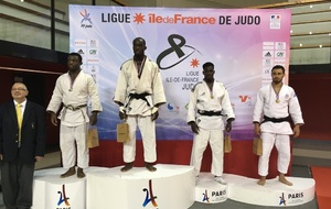 Demi finale France seniors FFJ 1° division - Alpha Djalo médaillée d'argent (RCF) - Paris