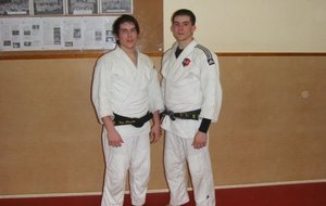 Axel et Bruce Van Hessche - seniors 