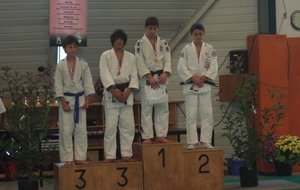 Marouane et le podium cadets 