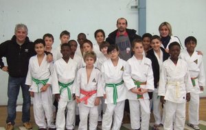 Le groupe des benjamins du Pré St Gervais