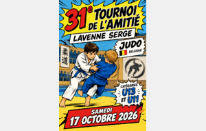 Belgique 31° tournoi de l'amitié Lavenne Serge