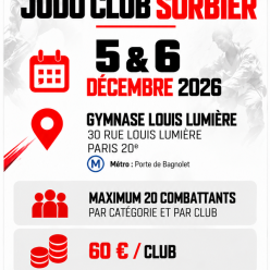 Tournoi JC Sorbier - FFJ 75