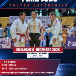 Championnat IDF - Para Judo FFJ